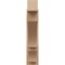 Ekena Millwork 6-in W x 24-in D x 28-in H Balboa Block Rough Cedar Woodgrain TimberThane Outlooker, Primed Tan OUTUR060X24X28BOA44RCPR - alternate 5